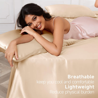 Slumblr® Luxury Mulberry Silk Bedding Set