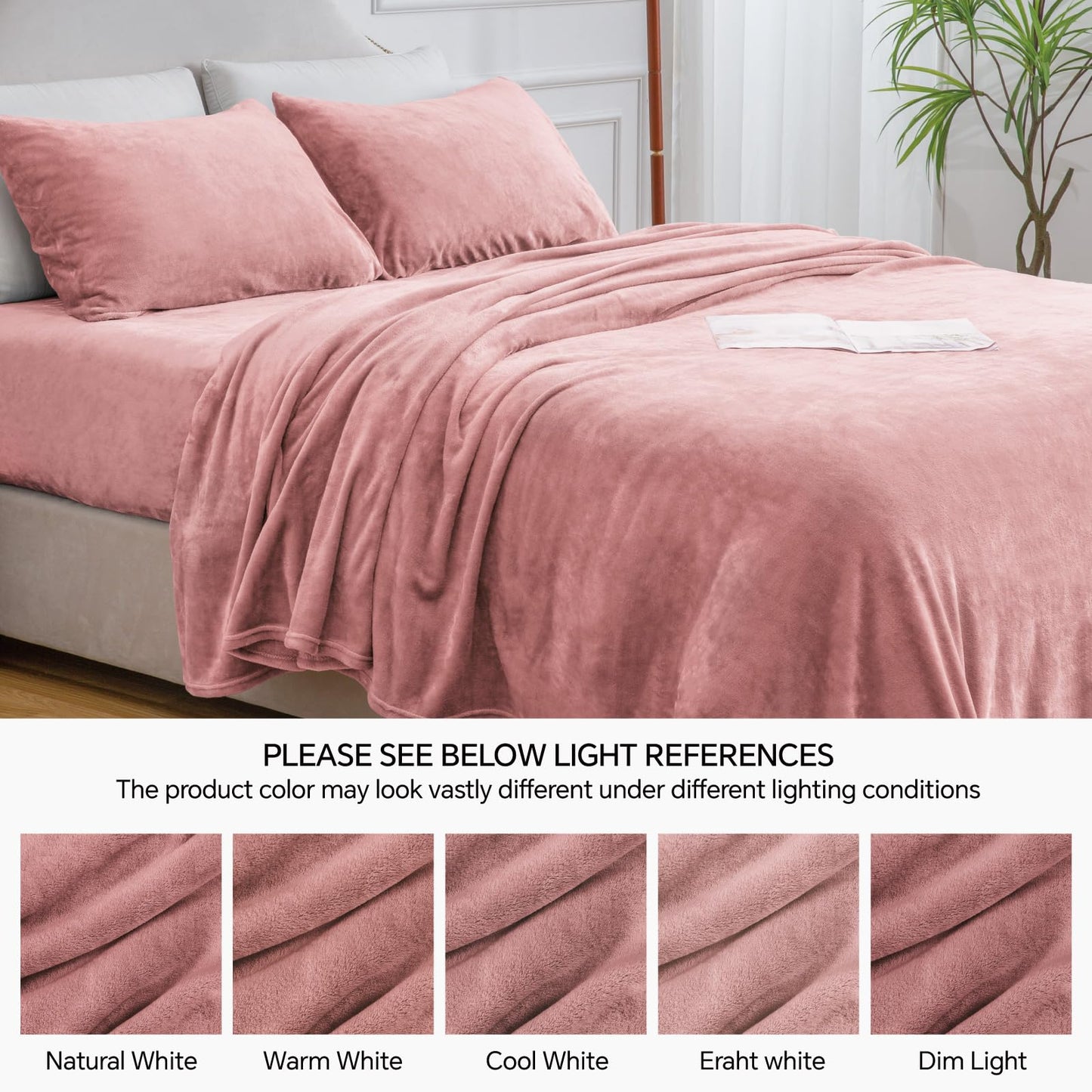 Slumblr® Flannel Fleece Bedding Set