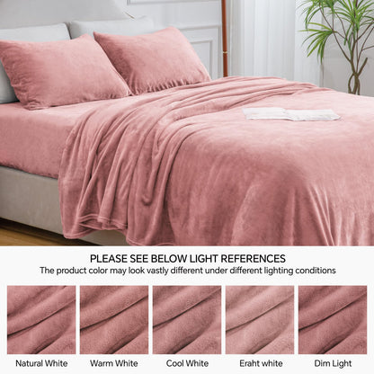 Slumblr® Flannel Fleece Bedding Set
