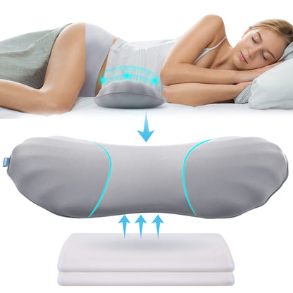 Slumblr® High Rebound Memory Foam Lumbar Pillow