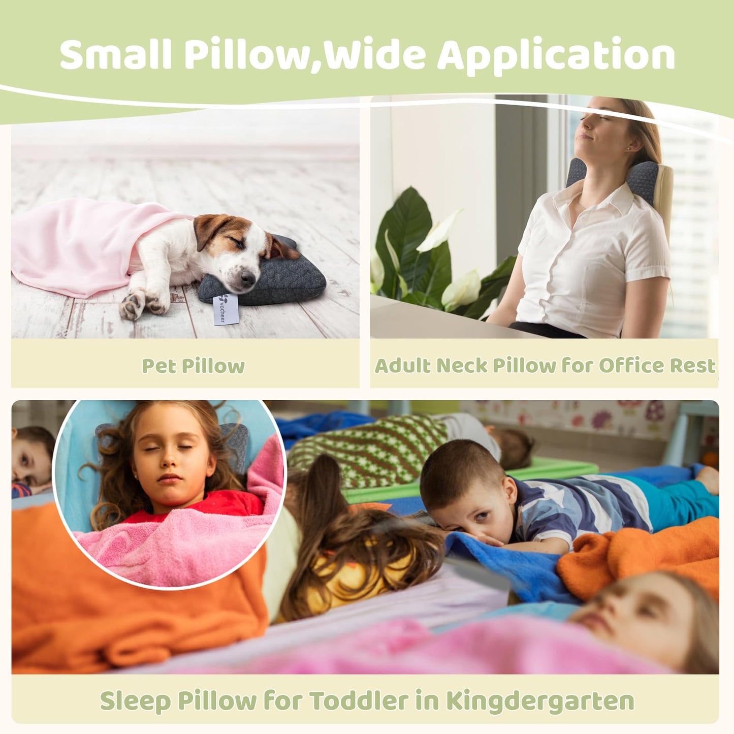 Slumblr® Mini Travel Comfort Pillow (2 Pcs)