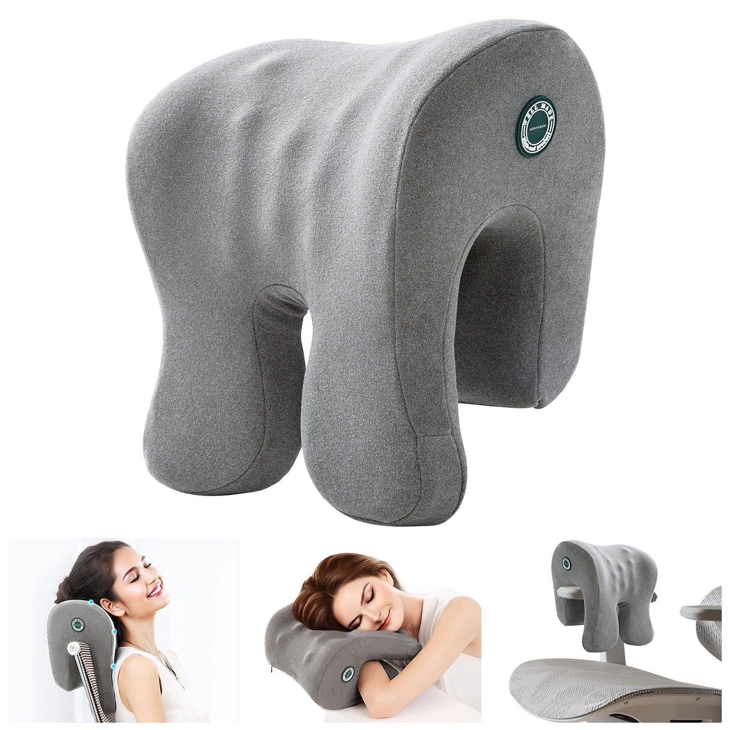 Slumblr® Ergonomic Memory Foam Headrest Pillow