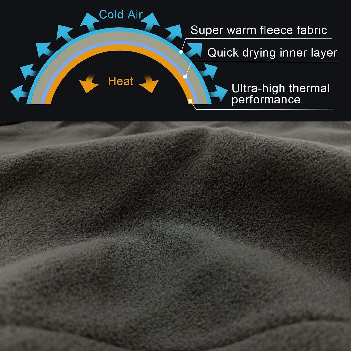 Slumblr® Fleece Balaclava Thermal Cycling Cap