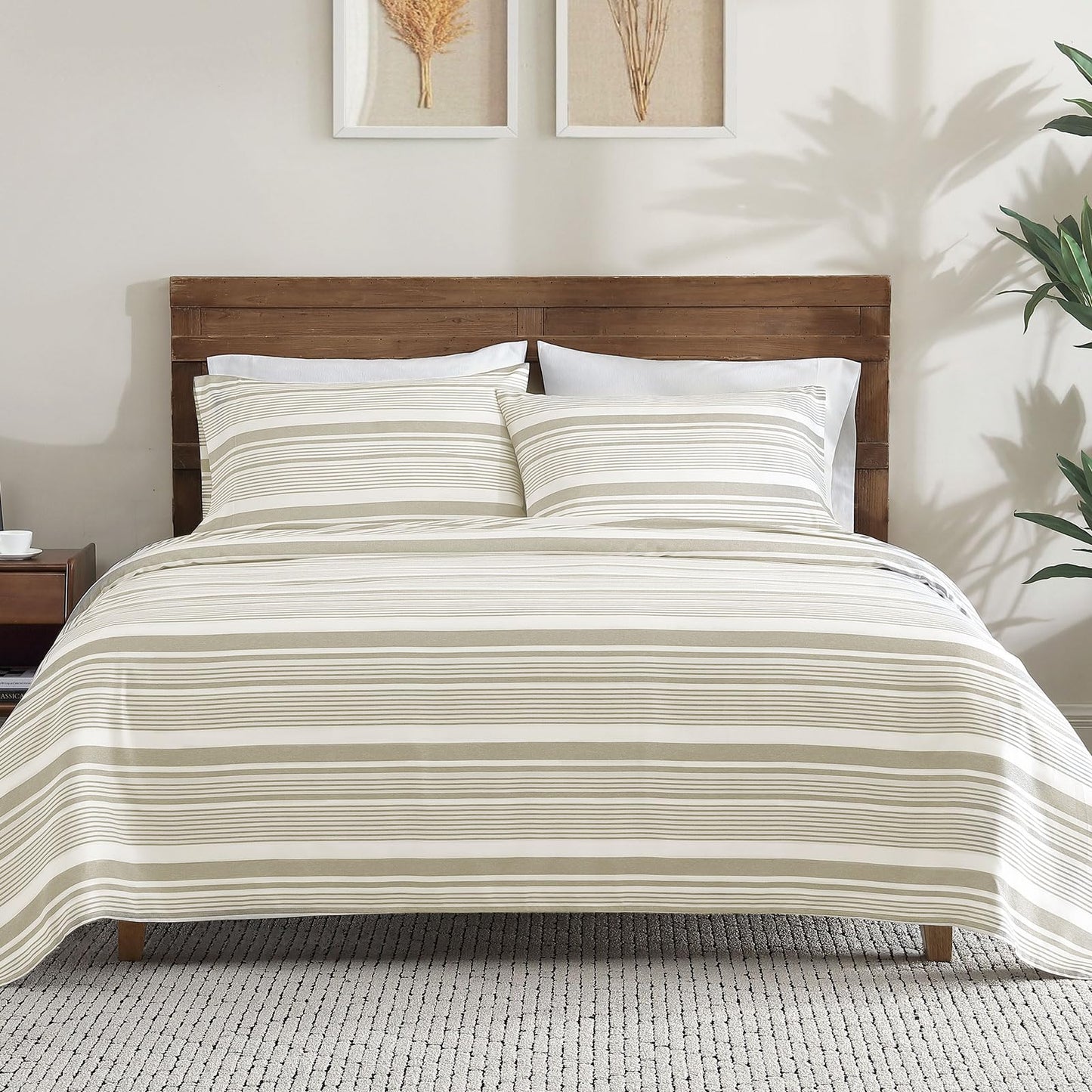Slumblr® Striped Fitted Sheet Set