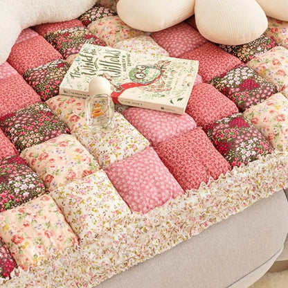 Slumblr® Warm Flower Pet Sofa Mat Blanket