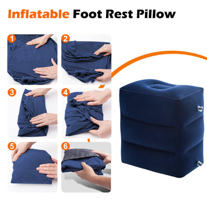Slumblr® Inflatable Foot Rest Pillow