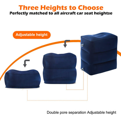 Slumblr® Inflatable Foot Rest Pillow