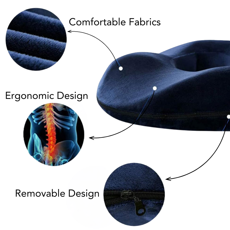 Slumblr® Donut Pillow Chair Cushion