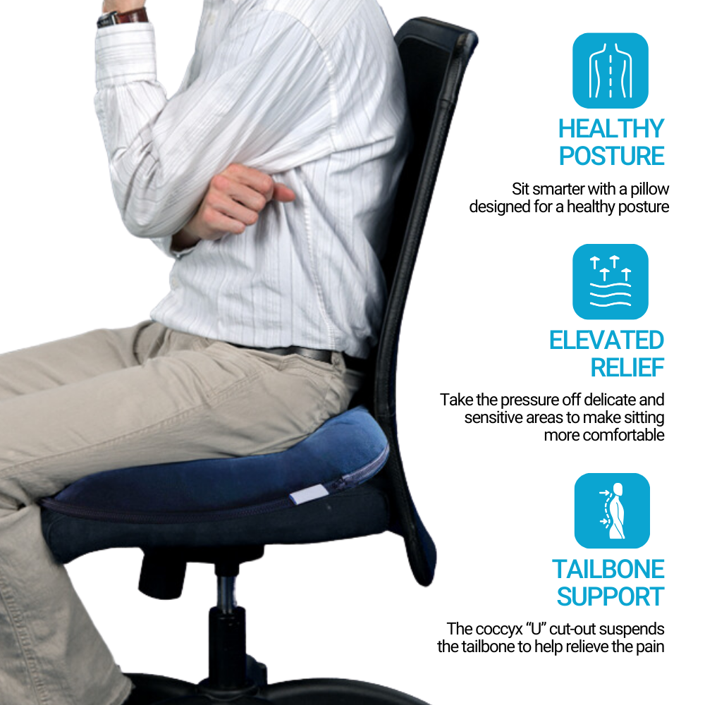 Slumblr® Donut Pillow Chair Cushion