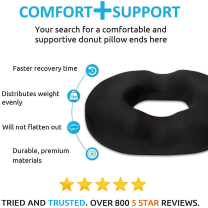 Slumblr® Donut Pillow Chair Cushion