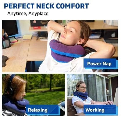Slumblr® Double-Support Travel Neck Pillow