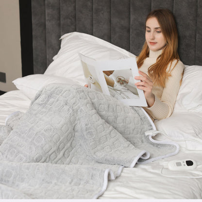 Slumblr® Weighted Heating Blanket for Soothing Comfort