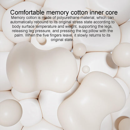 Slumblr® Knitted Memory Foam Leg Pillow