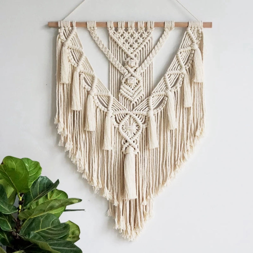 Slumblr® Woven Boho Geometric Wall Tapestry