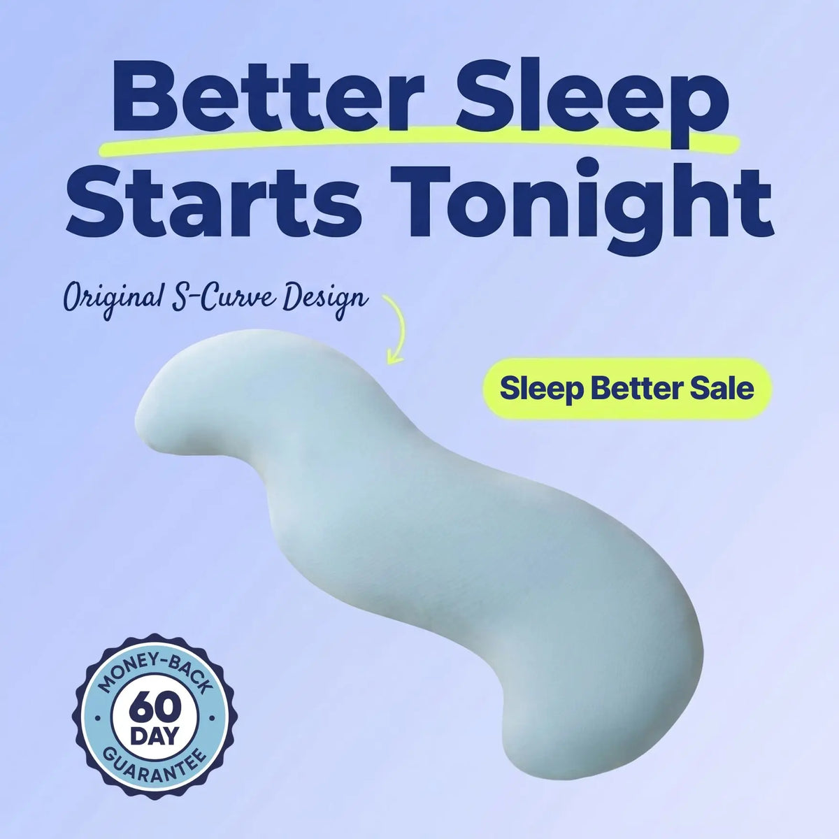 Slumblr® Snuggle Pillow For Side Sleepers