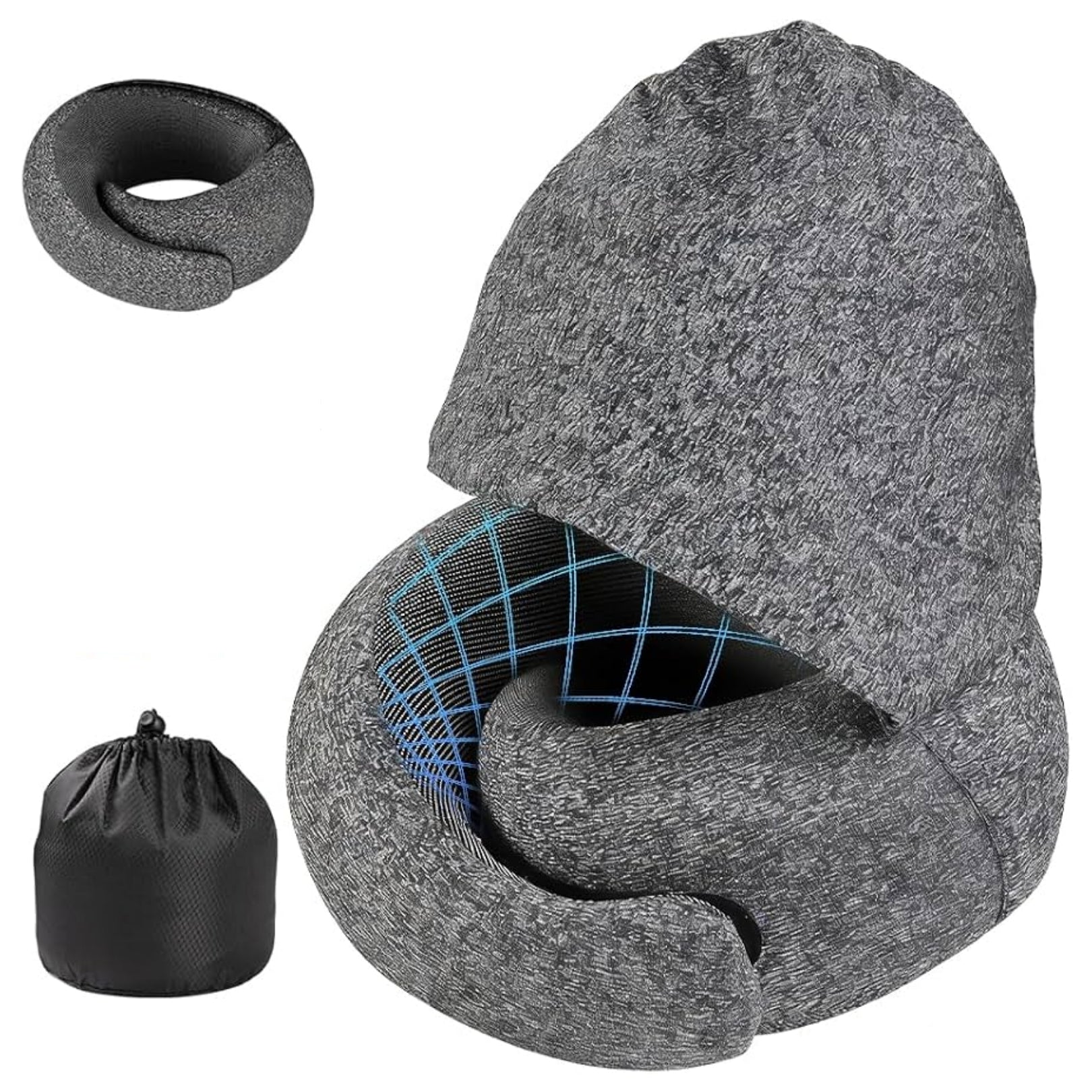 Slumblr® Hooded Neck Pillow