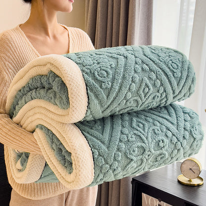 New Double-sided Thickened Multifunctional A-class Skin Friendly Breathable Home Blanket