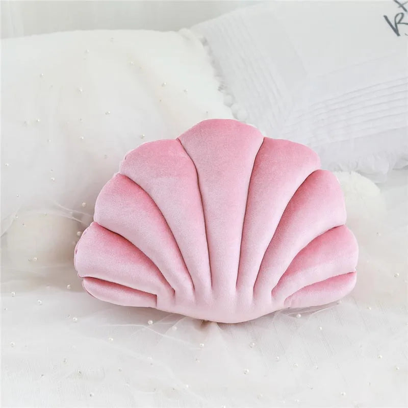 Shell Toy Colorful Shell Plush Pillow Sofa Home Decoration Pillow Hhigh Quality Creative Throw Pillow Gift for Friends
