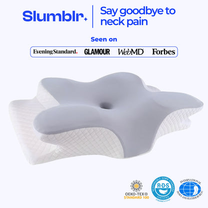 Slumblr® Contour Pillows 2.0: Elevated & Enhanced Thickness