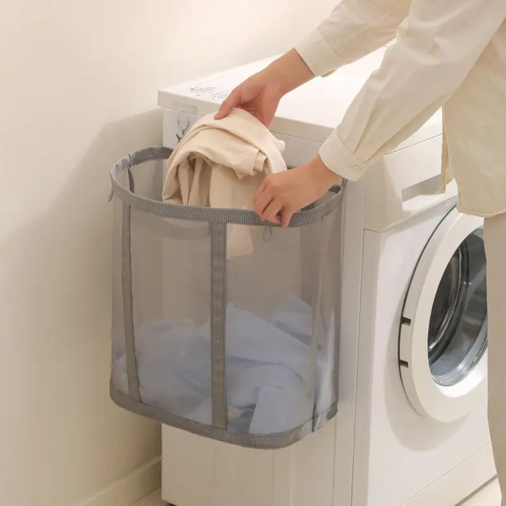 Slumblr® Foldable Mesh Laundry Basket