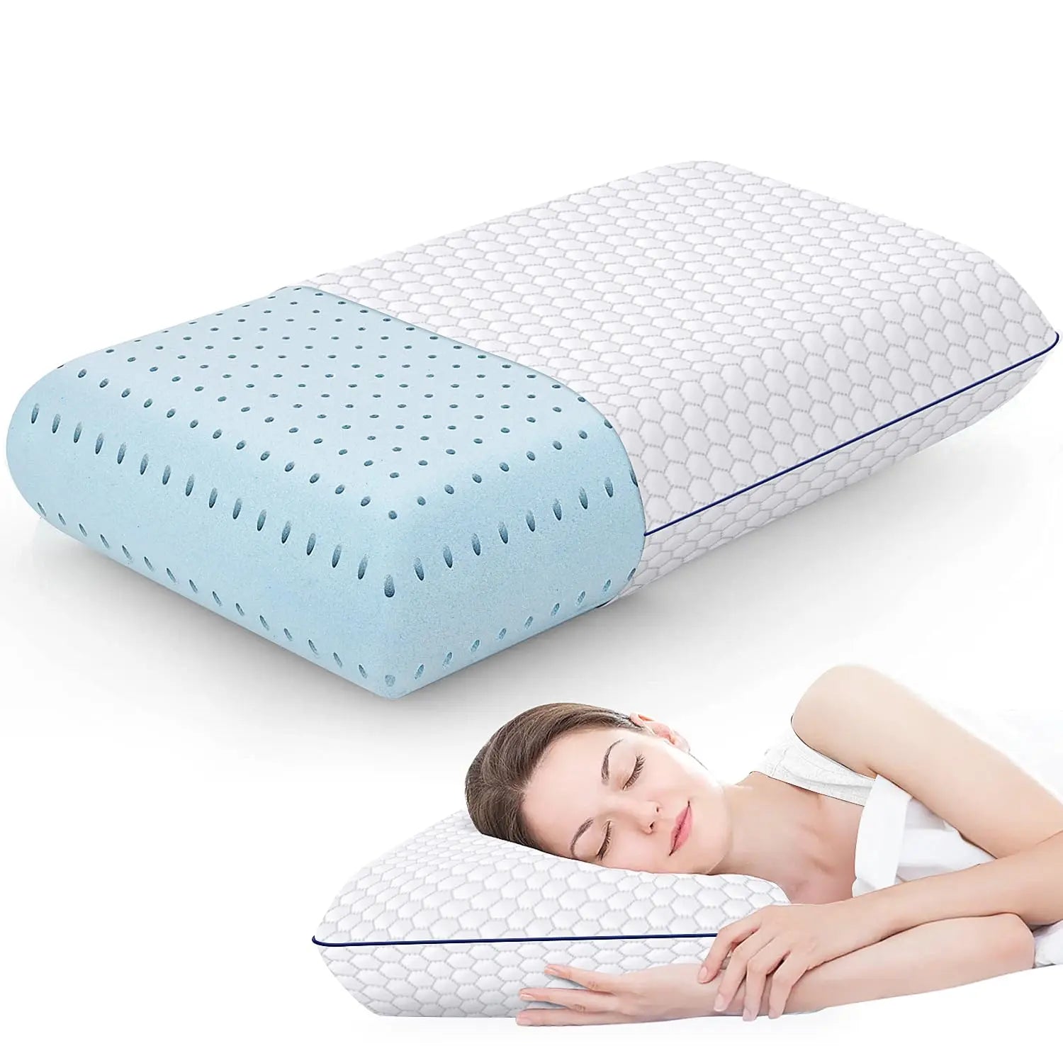 Slumblr® Ultra Thin Memory Foam Pillow Slumblr