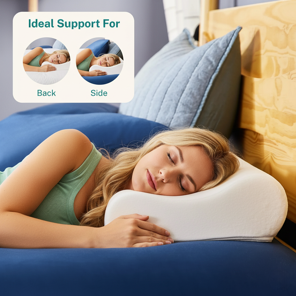 Slumblr® Contour Memory Foam Pillow