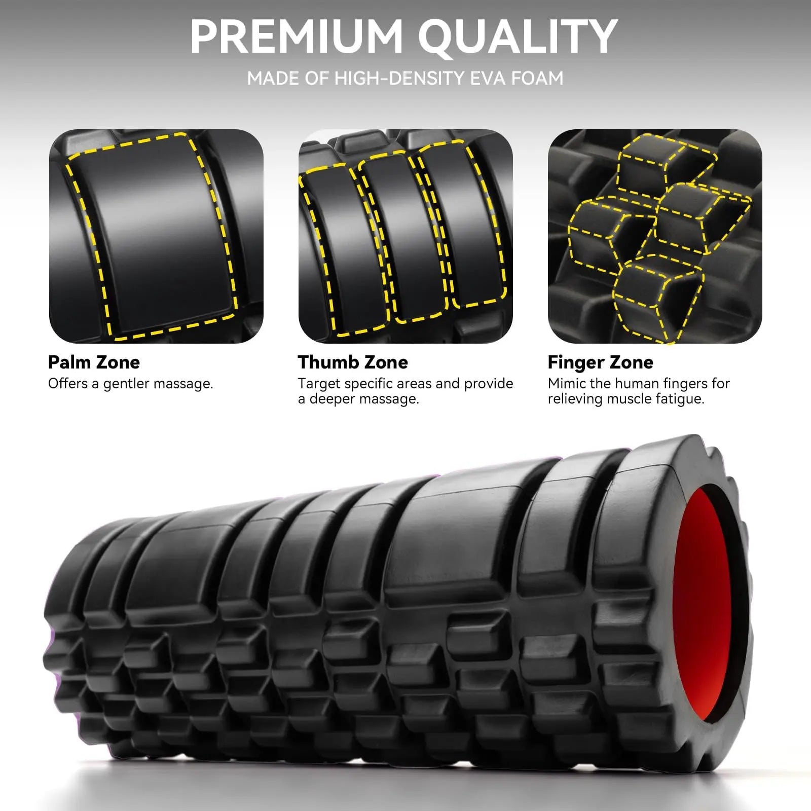 Slumblr® Foam Roller High Density Exercise Massage Tool Slumblr