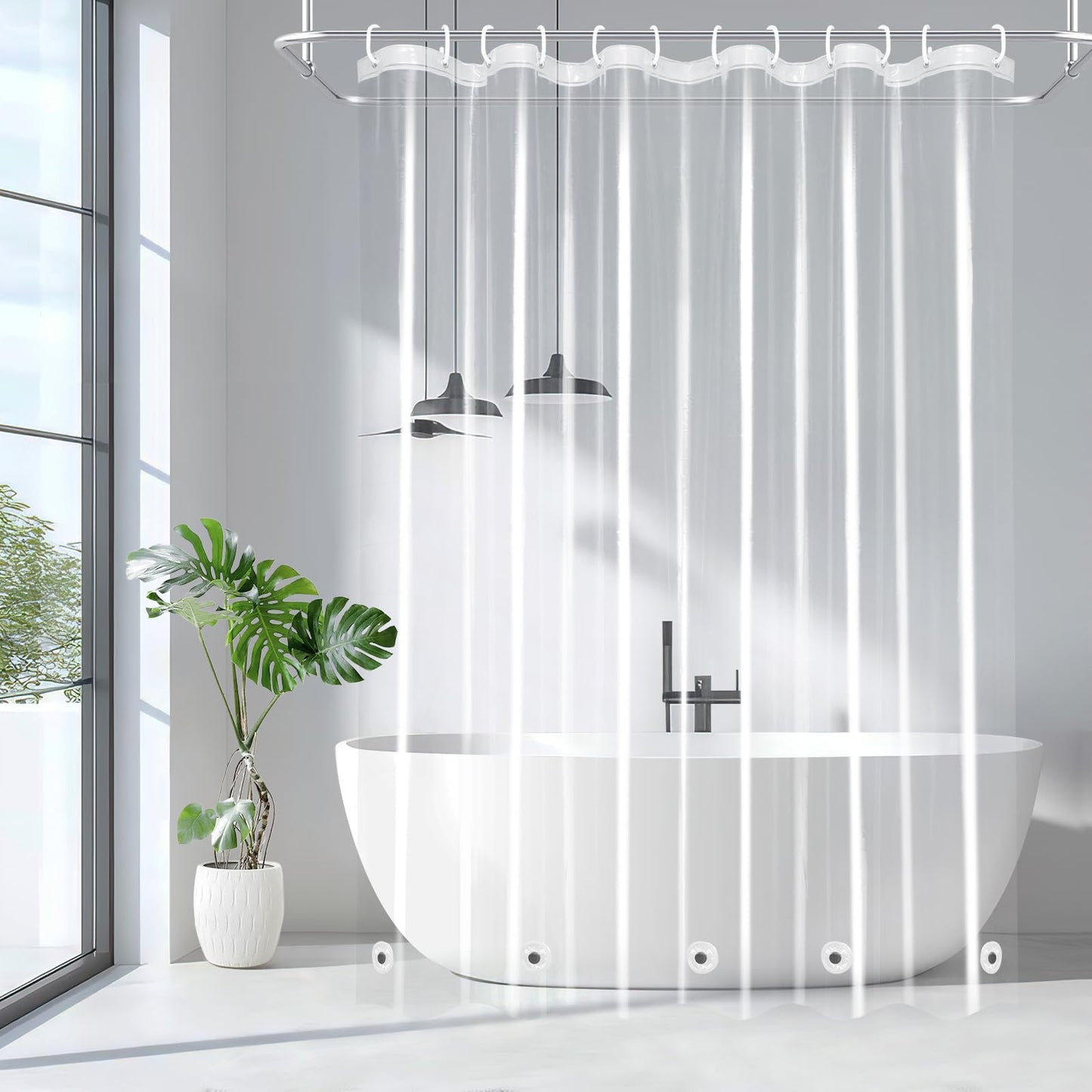 Slumblr® Clear Shower Curtain Liner for Bathroom