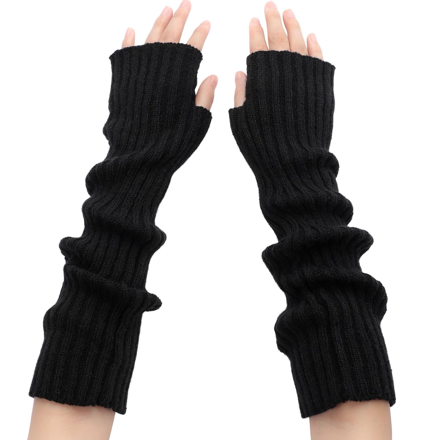 Slumblr® Knitted Soft Long Fingerless Glove