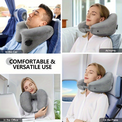 Slumblr® Inflatable H-Type Neck Travel Pillow