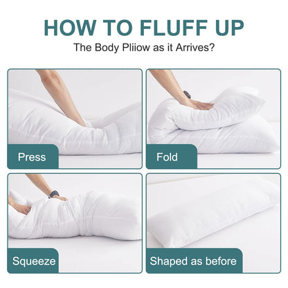 Slumblr® Breathable Large Body Pillow