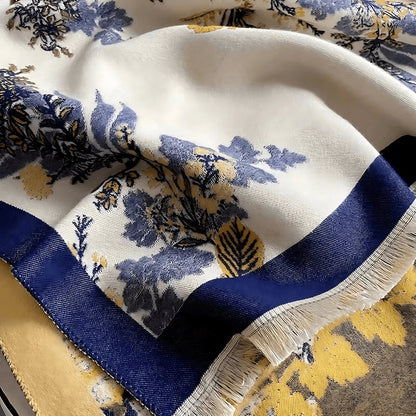 Slumblr® Floral Cashmere-Feel Winter Scarf