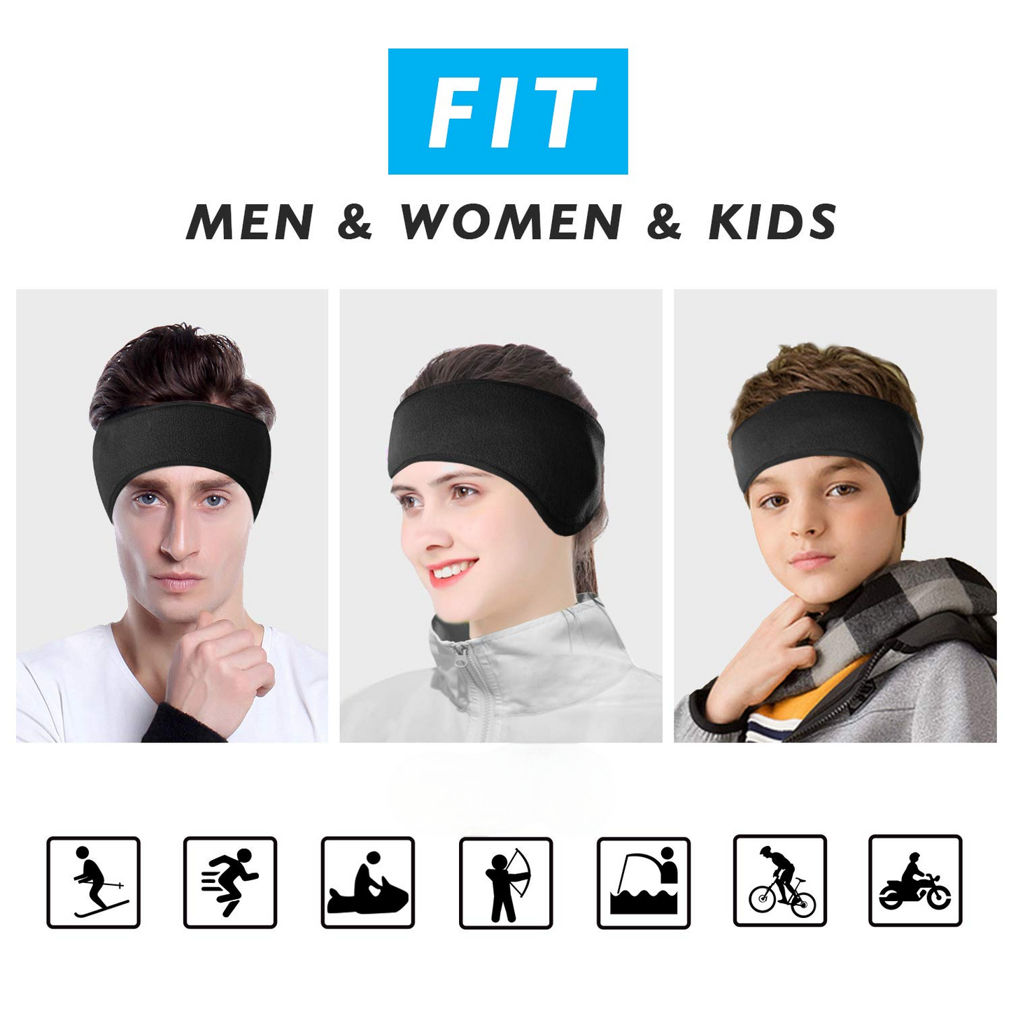Slumblr® Winter Fleece Ear Warmers