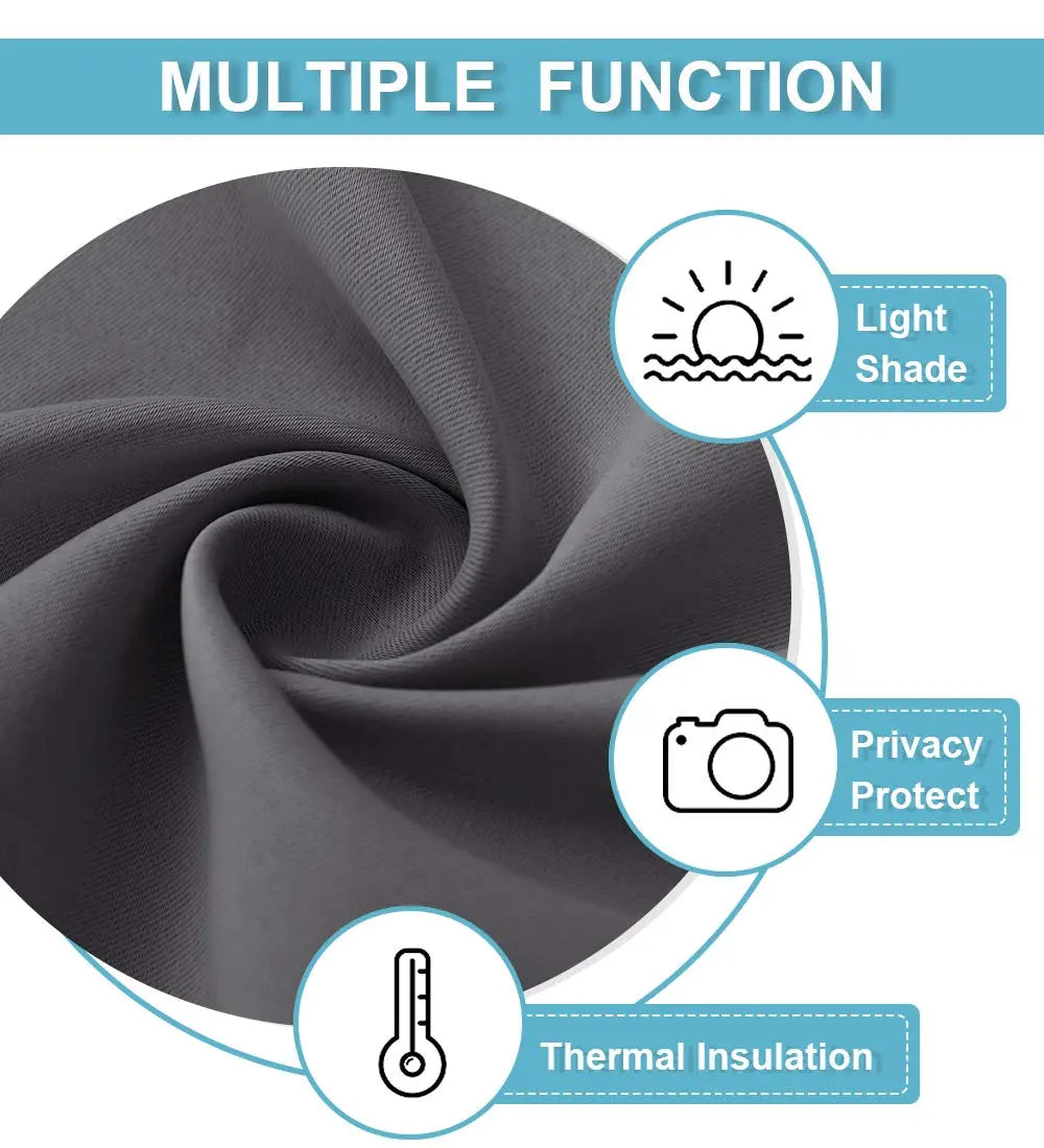 Slumblr® Blackout French Door Curtain Slumblr
