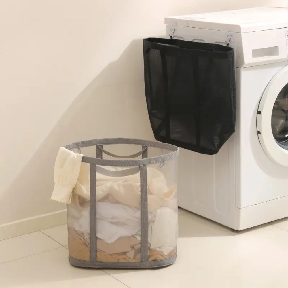 Slumblr® Foldable Mesh Laundry Basket