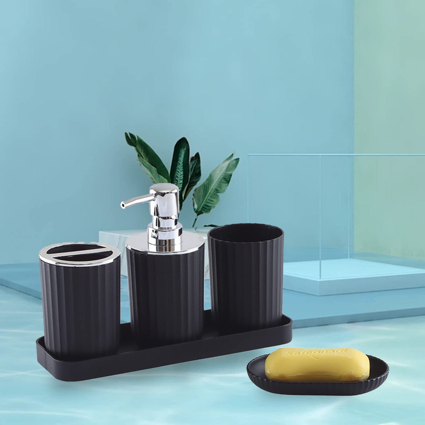 Slumblr® Ribbed Pearl Bath Accessories