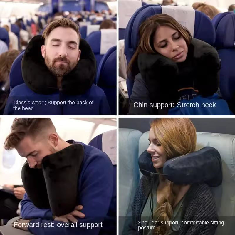 Slumblr® Inflatable H-Type Neck Travel Pillow