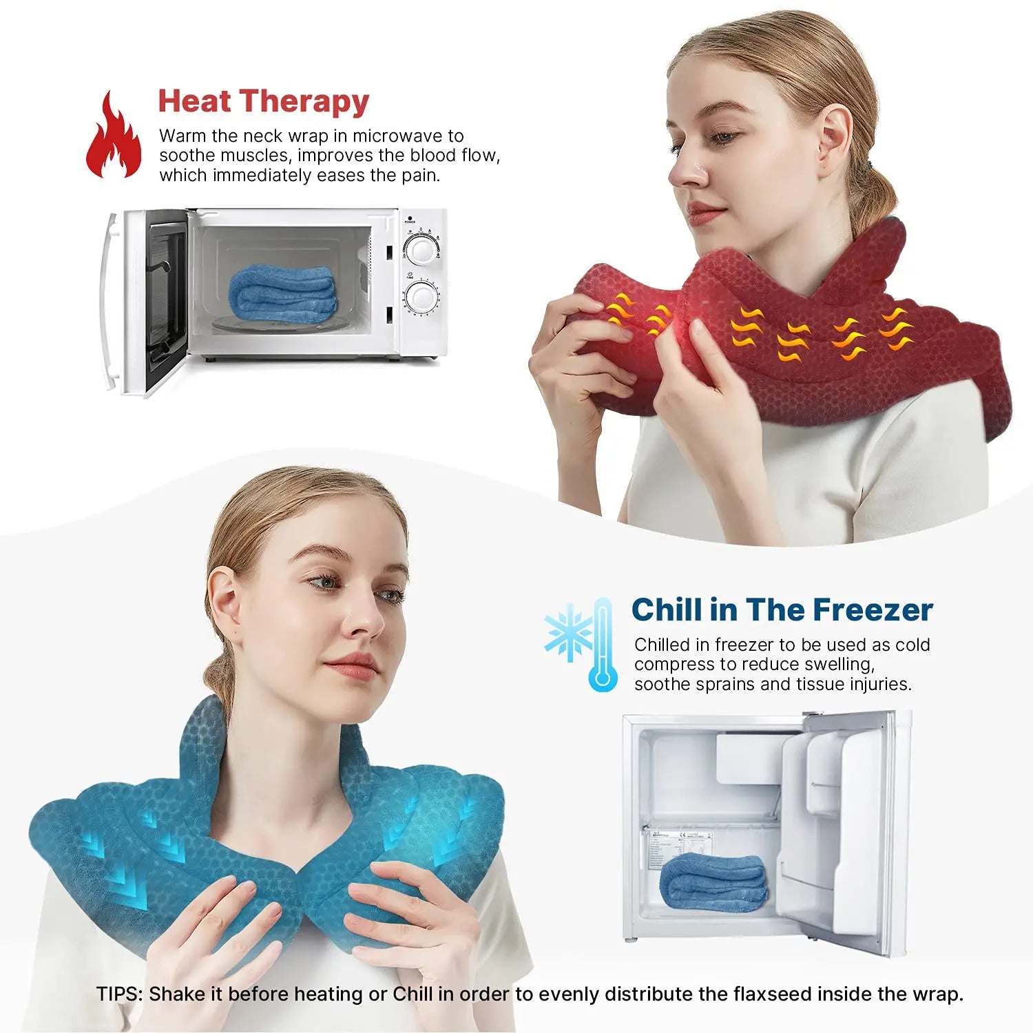Slumblr® Microwavable Neck Heating Pad Slumblr