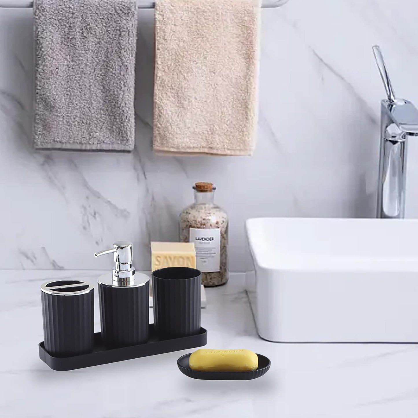 Slumblr® Ribbed Pearl Bath Accessories
