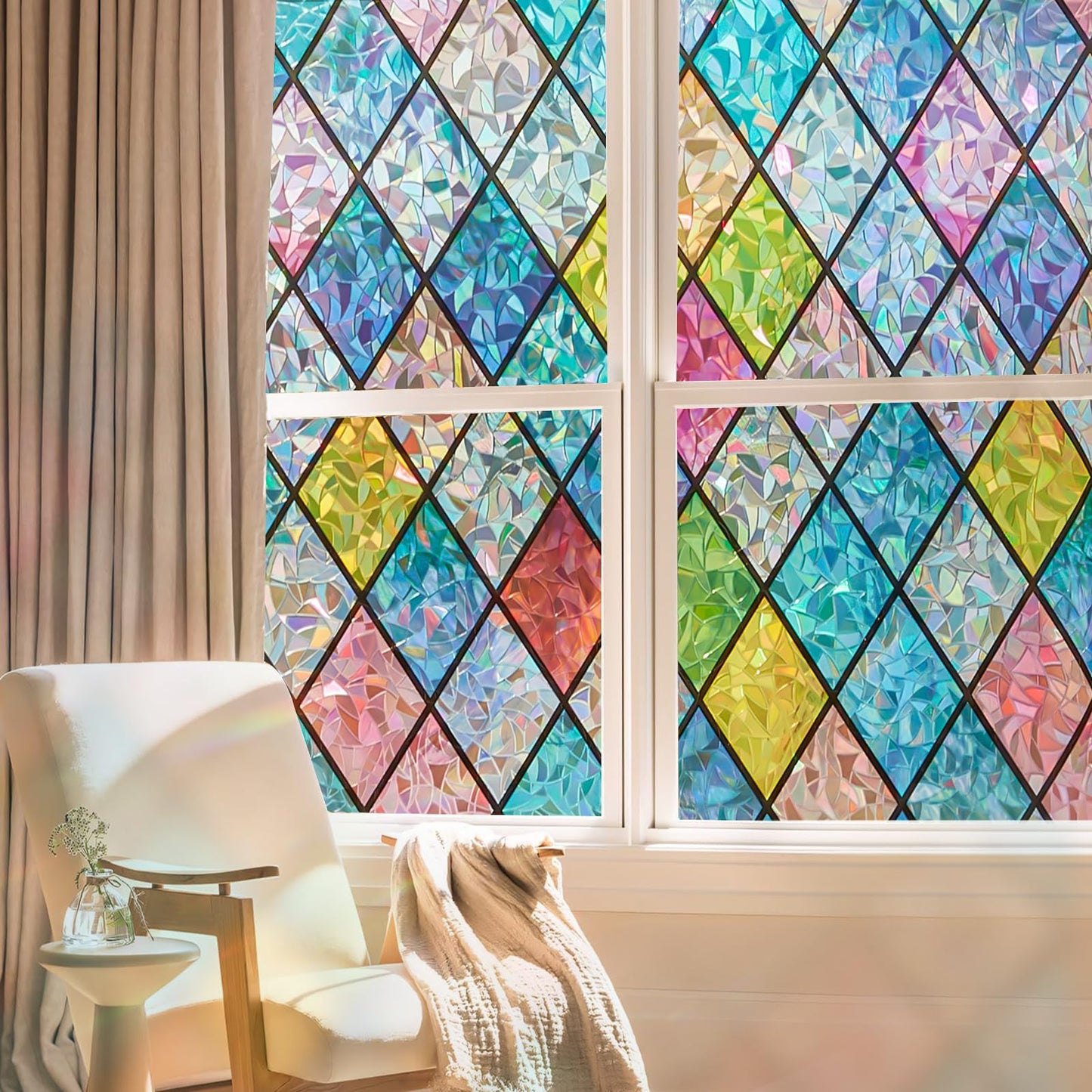 Slumblr® Rainbow Privacy Window Film