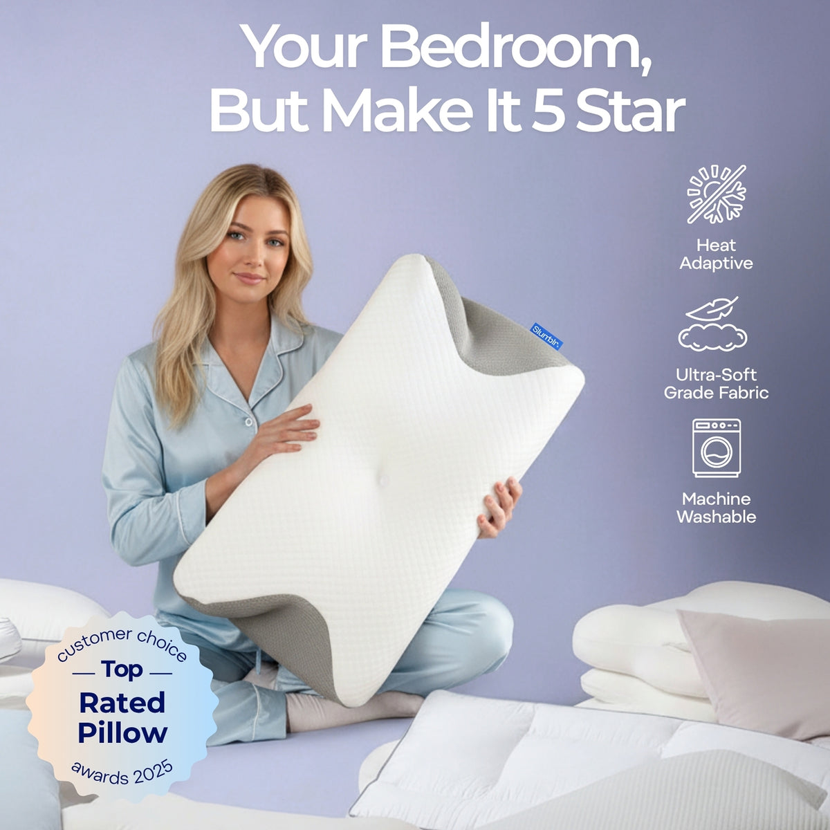 Slumblr® Contour Relief Pillow