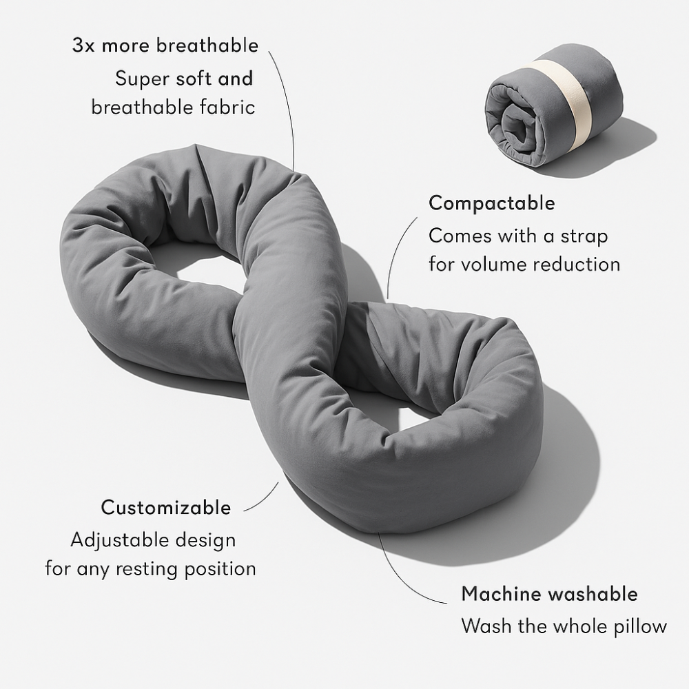 Slumblr® 360° Travel Support Pillow Scraf