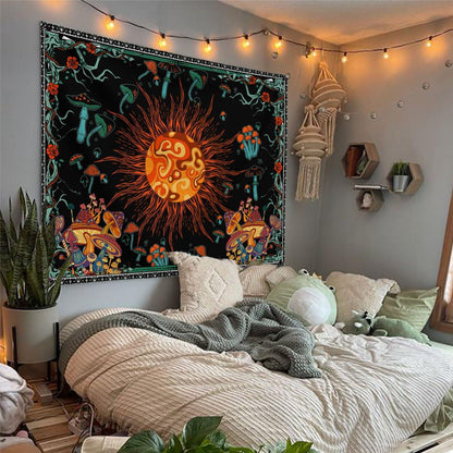 Slumblr® Star & Moon Embroidered Constellation Tapestry