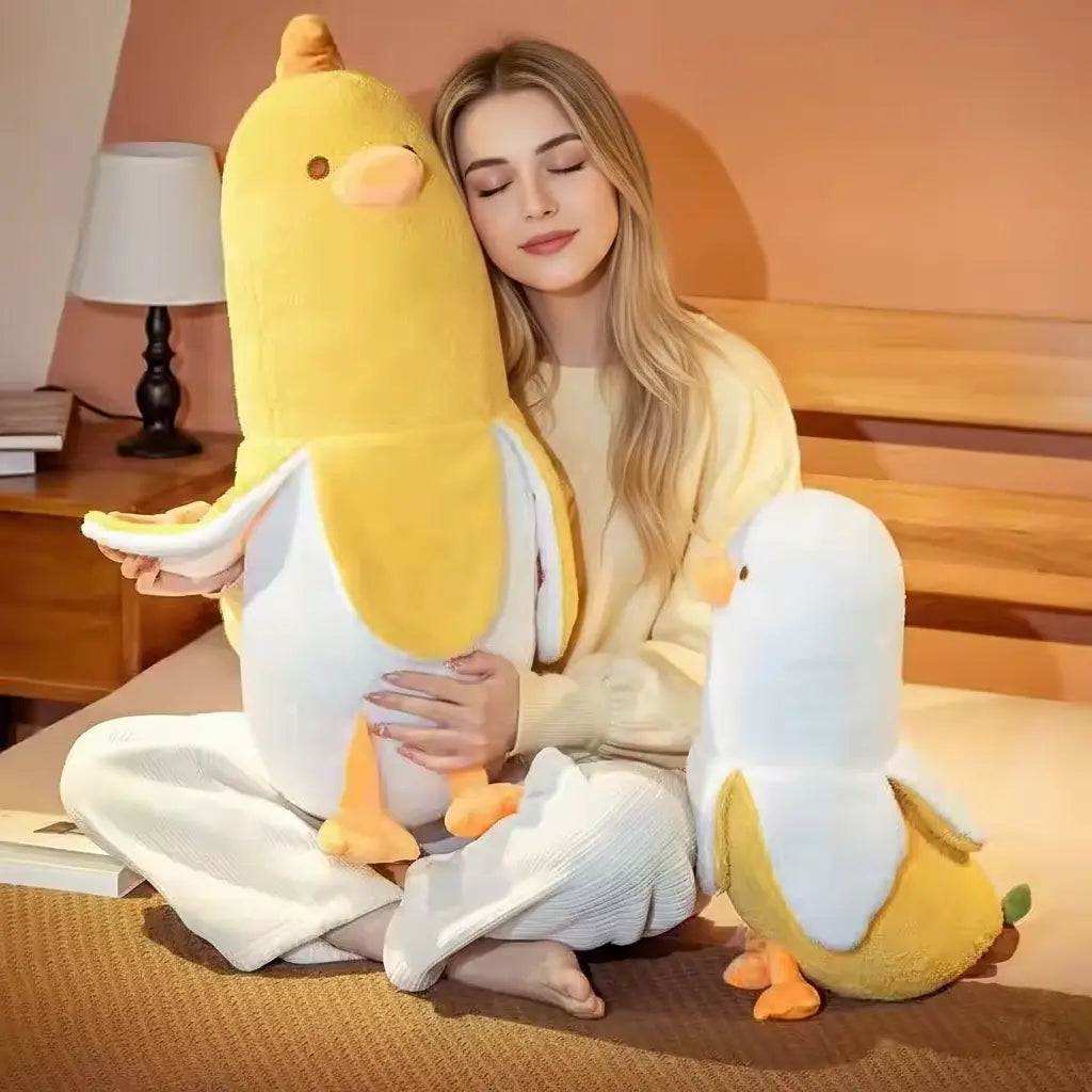 Slumblr® Banana Duck Hugging Plush Pillow Slumblr