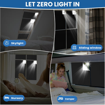 Slumblr® Magnetic Portable Blackout Window Shades