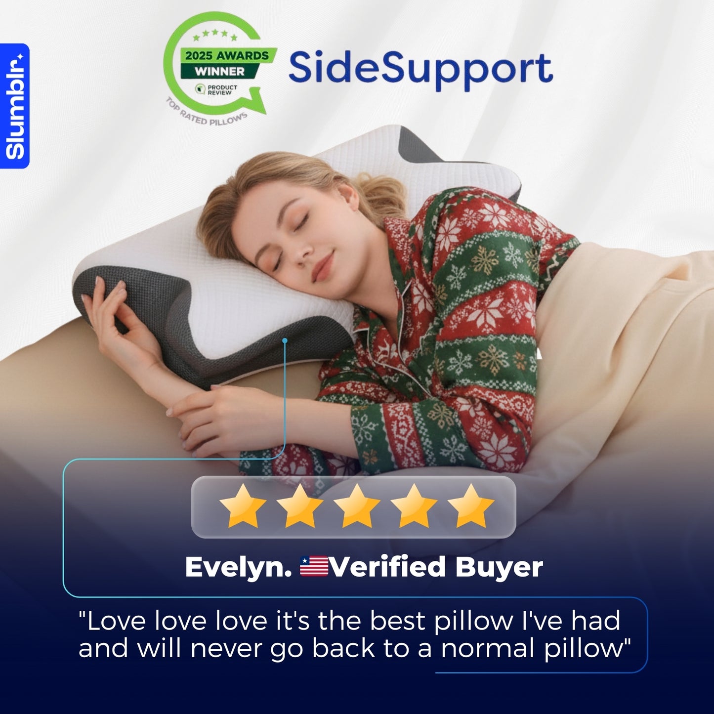 Slumblr® Contour Relief Pillow