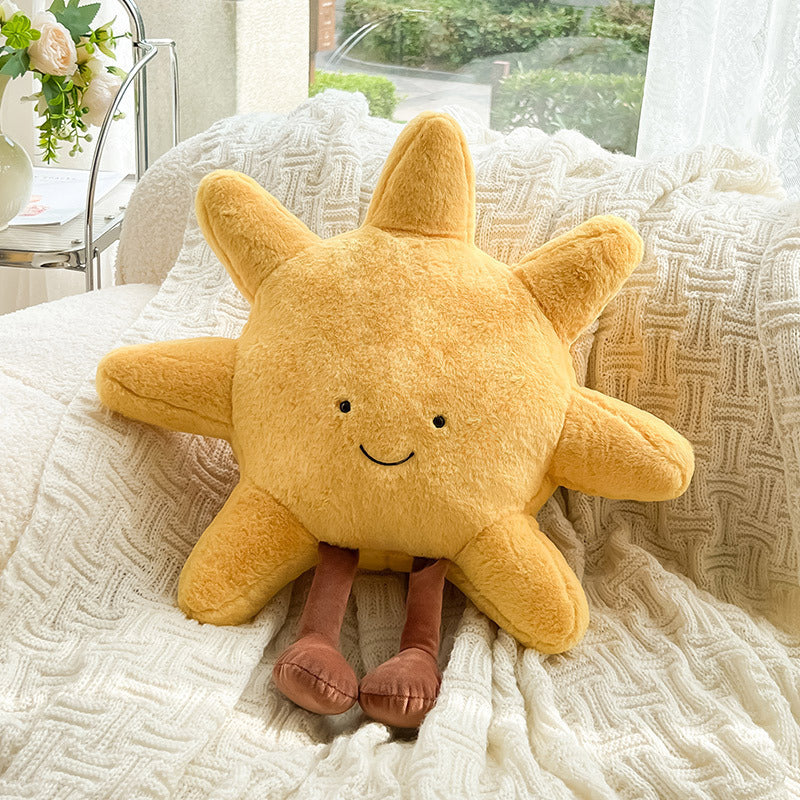 Ins Style Sun Pillow Sofa Living Room Decorative Pillow Moon Pillow Bay Window Tatami Cushion Girl's Heart Women