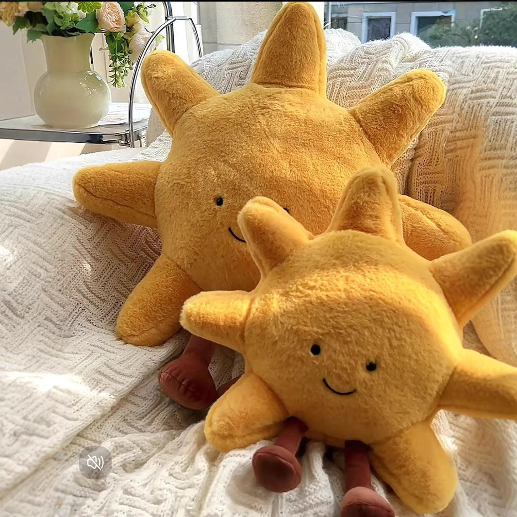 Ins Style Sun Pillow Sofa Living Room Decorative Pillow Moon Pillow Bay Window Tatami Cushion Girl's Heart Women