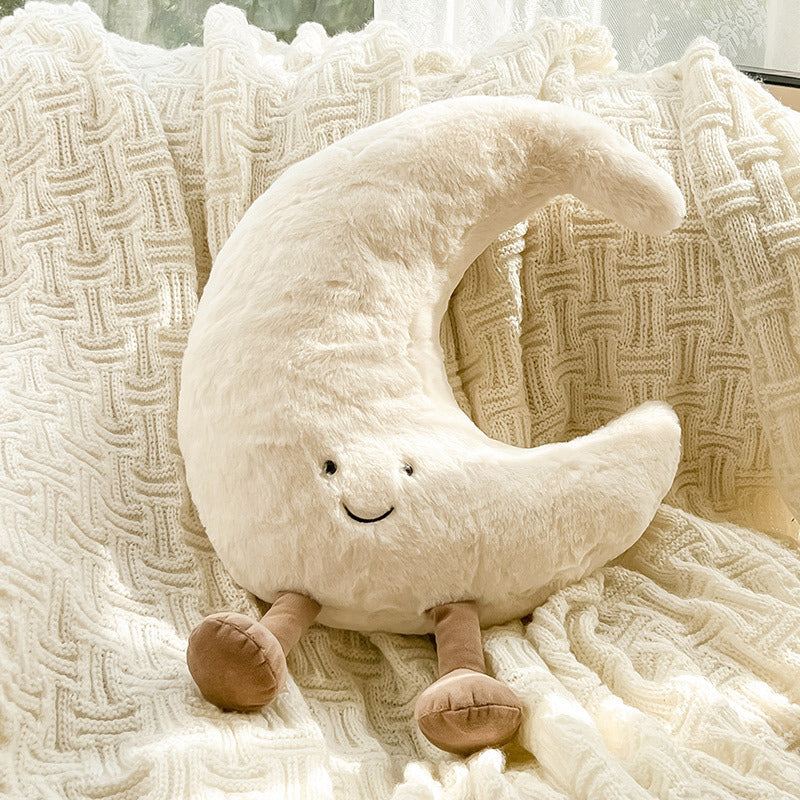 Ins Style Sun Pillow Sofa Living Room Decorative Pillow Moon Pillow Bay Window Tatami Cushion Girl's Heart Women