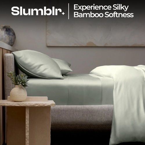 Slumblr® Luxury Bamboo Sheets Bedding Set (4pcs)